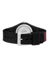 Montre Unisexe Superdry URBAN GEO SPORT Analogique Cadran noir et rouge Bracelet silicone noir et rouge