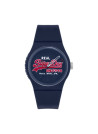 Montre Unisexe Superdry URBAN ORIGINAL Analogique Cadran bleu Bracelet silicone bleu