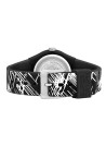 Montre Unisexe Superdry URBAN ETCH Analogique Cadran noir Bracelet silicone motifs noir