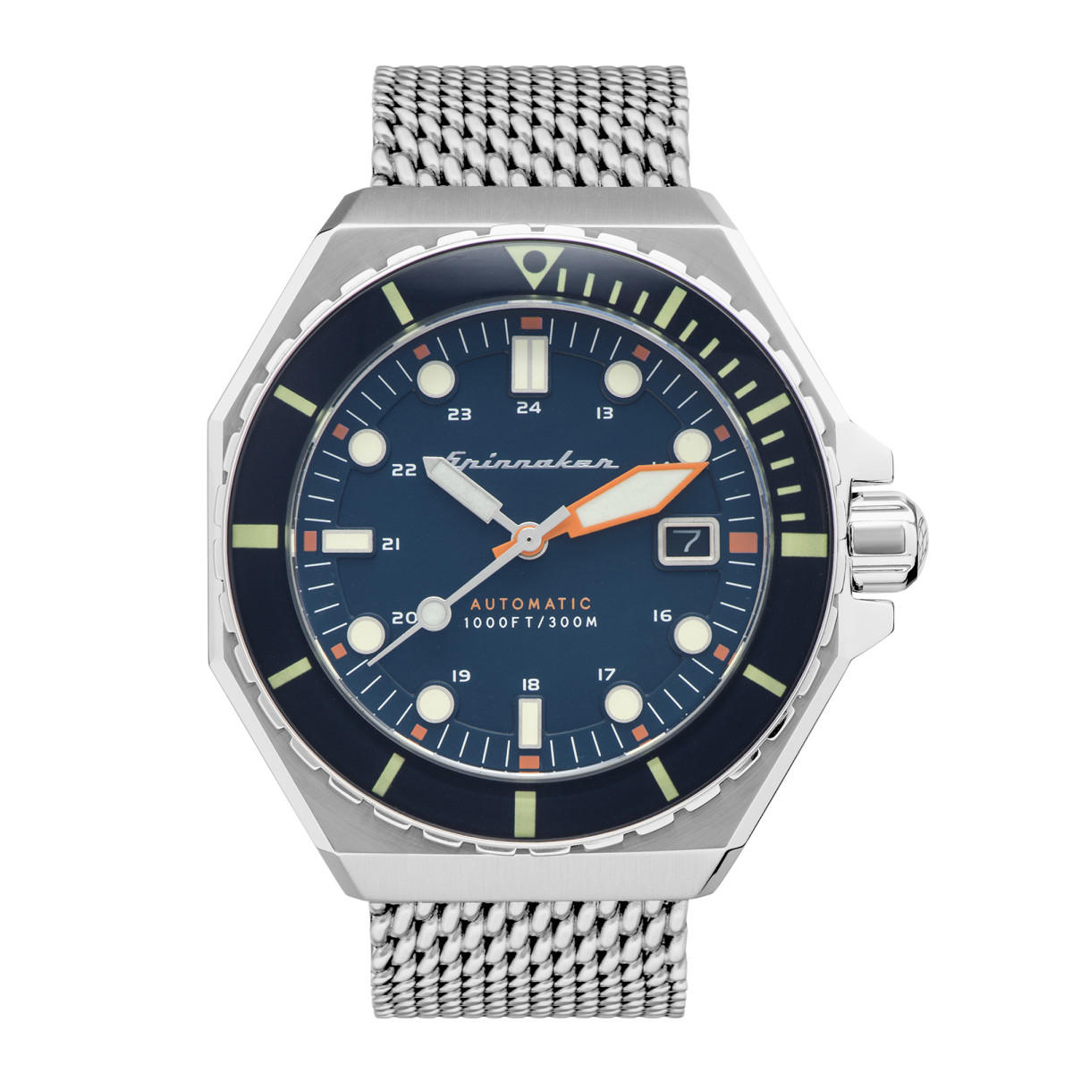 Montre Homme Spinnaker DUMAS Automatique Cadran bleu Bracelet acier Montre Homme Spinnaker DUMAS Automatique Cadran bleu Bracelet acier