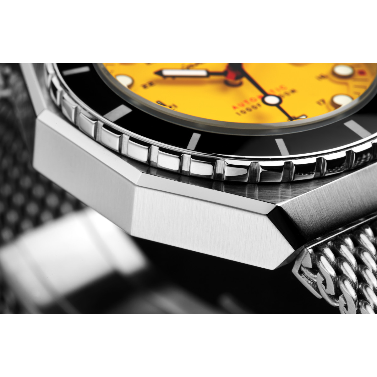 Montre Homme Spinnaker DUMAS Automatique Cadran jaune Bracelet acier Montre Homme Spinnaker DUMAS Automatique Cadran jaune Bracelet acier