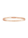 "SOEUR DE COEUR" Jonc rosé bracelet à message