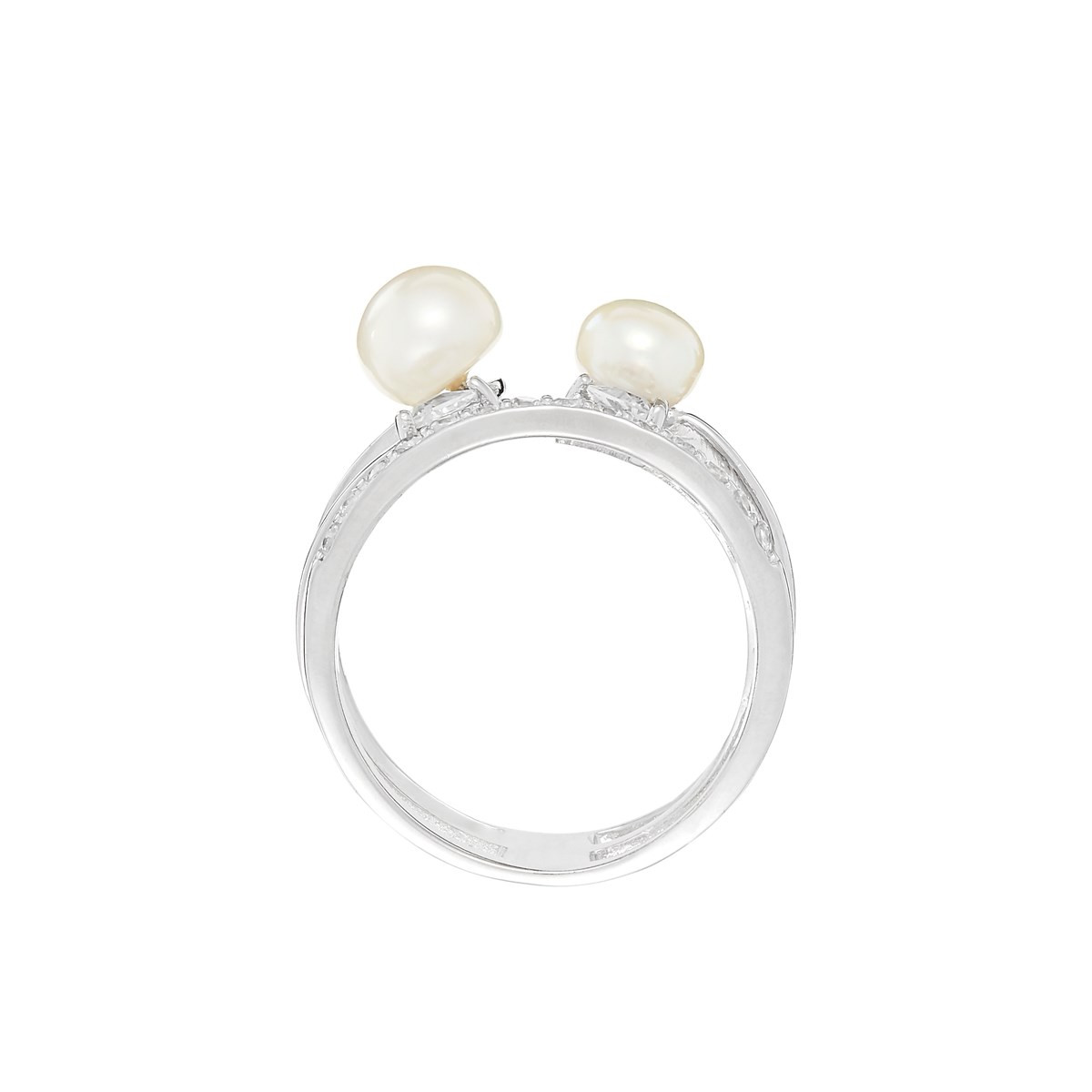 Bague perle 3 rangs online