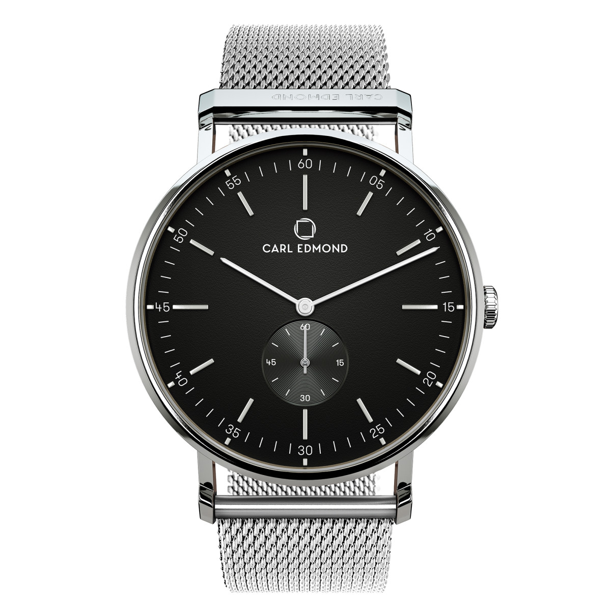 new Montre Homme Carl Edmond RYOLIT Noir Deluxe R4002-MS21 40 mm - Mouvement Suisse