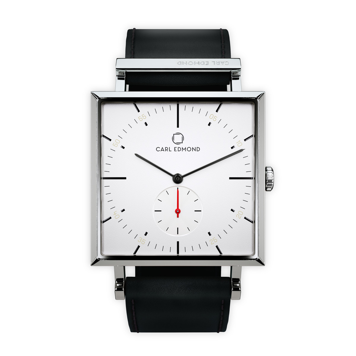 new Montre Homme Carl Edmond GRANIT Blanc G3451-B21 34 mm - Mouvement Suisse