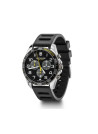 Montre Homme Victorinox FIELDFORCE Sport Chrono, cadran noir, bracelet caoutchouc noir - 42 mm