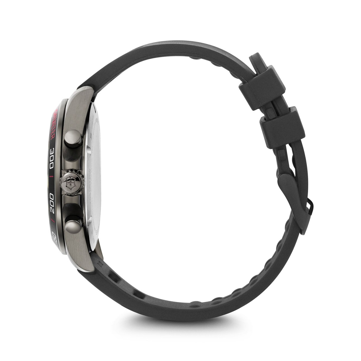 Montre Homme Victorinox FIELDFORCE Sport Chrono, cadran noir, bracelet caoutchouc noir - 42 mm Montre Homme Victorinox FIELDFORCE Sport Chrono, cadran noir, bracelet caoutchouc noir - 42 mm