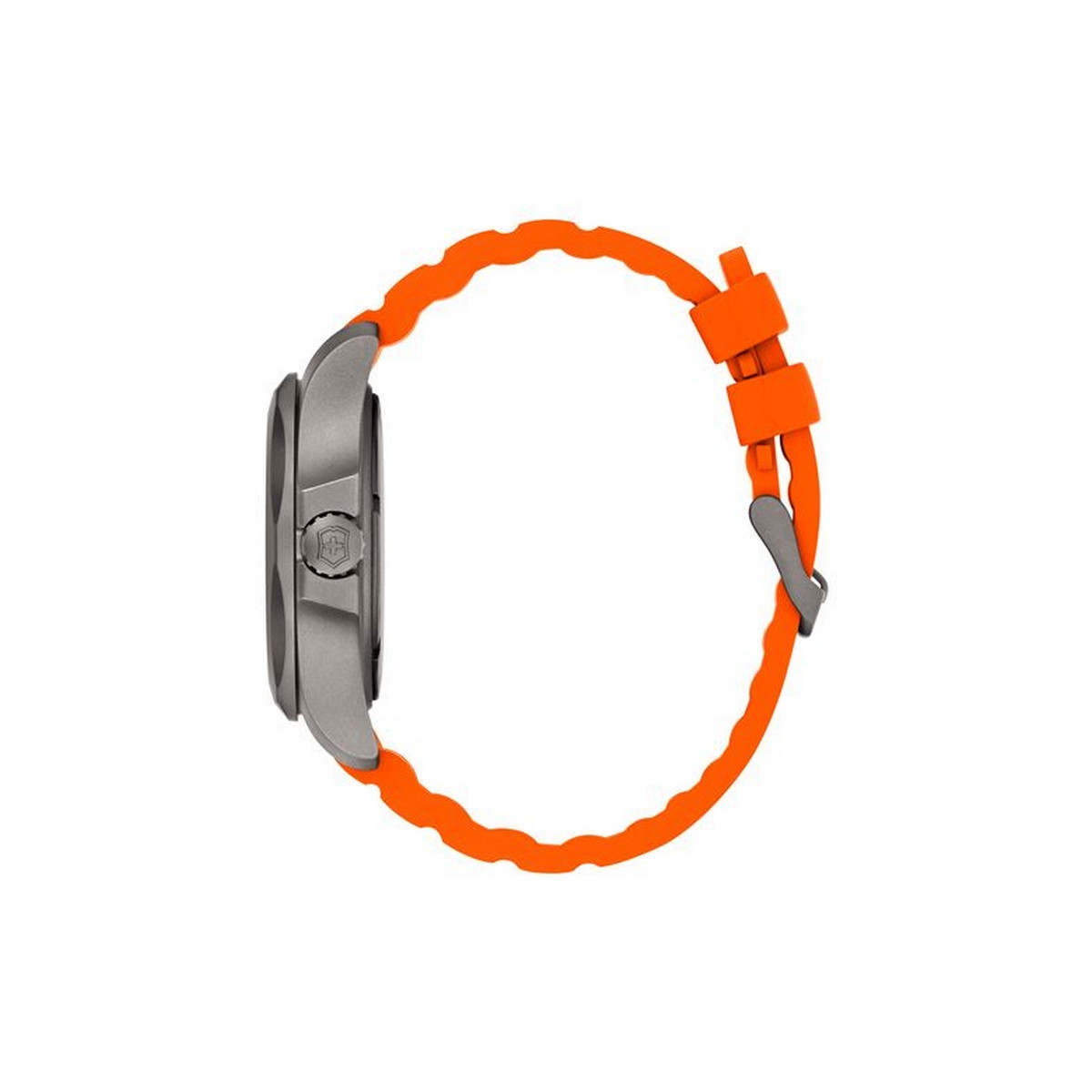Montre Homme Victorinox I.N.O.X. Titane, boîtier titane, bracelet caoutchouc orange - 43 mm Montre Homme Victorinox I.N.O.X. Titane, boîtier titane, bracelet caoutchouc orange - 43 mm