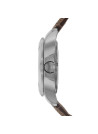 Montre Homme Victorinox I.N.O.X. Mechanical, boîtier acier inoxydable, bracelet bois marron - 43 mm