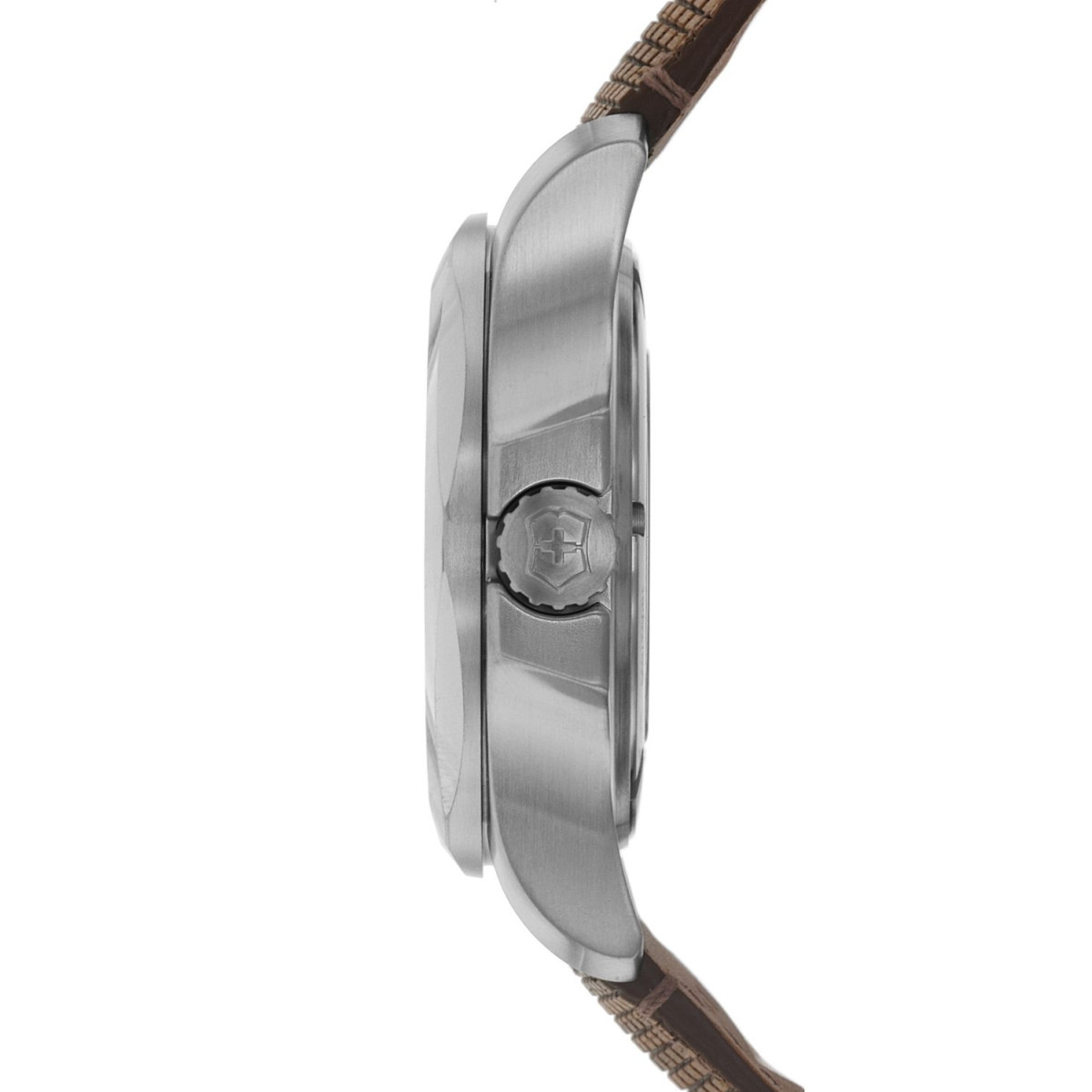 Montre Homme Victorinox I.N.O.X. en cuir marron