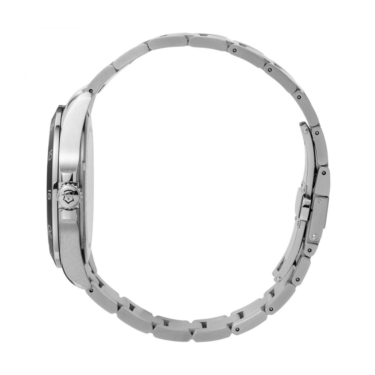 Montre Homme Victorinox FIELDFORCE, boîtier acier inoxydable, bracelet acier inoxydable - 42 mm