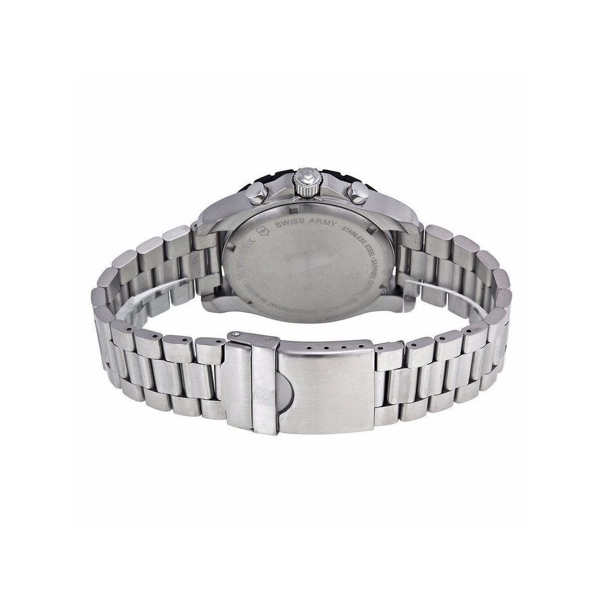 Montre Homme Victorinox MAVERICK Sport Chronograph, synthetic bezel, black dial bracelet - 43 mm Montre Homme Victorinox MAVERICK Sport Chronograph, lunette synthétique, cadran noir - 43 mm
