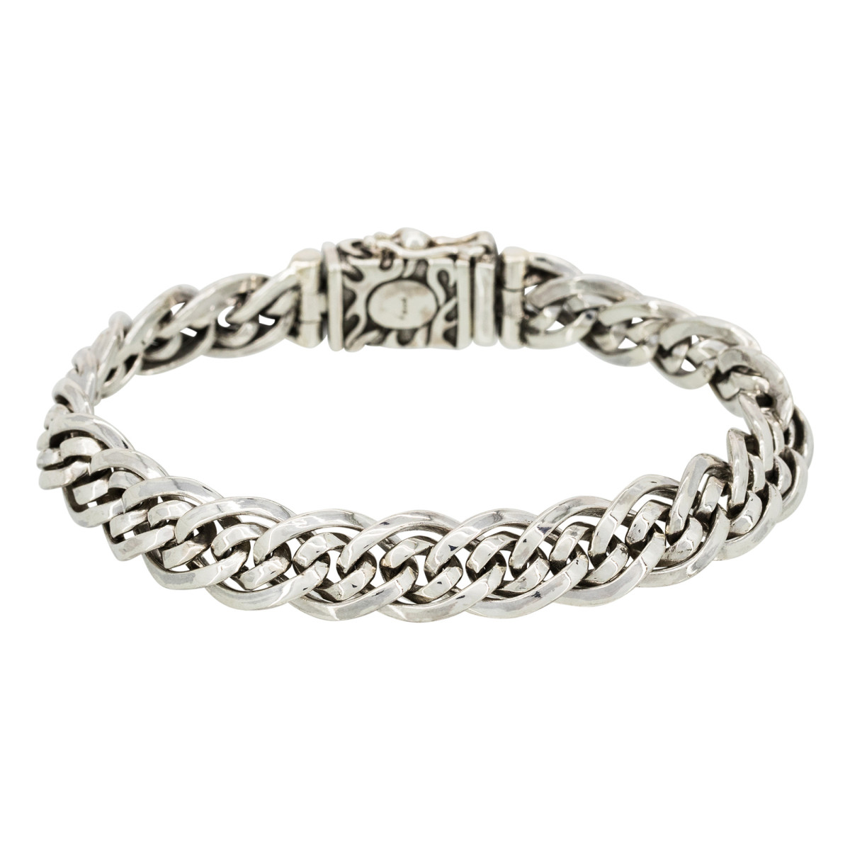 Bracelet Homme Argent 925 - HRM179053 Bracelet Homme Argent 925/1000 "Falkon" Taille M