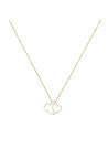 Pendentif "Two Ever" Or Jaune et Diamant 0,11/20 + chaîne vermeil offerte