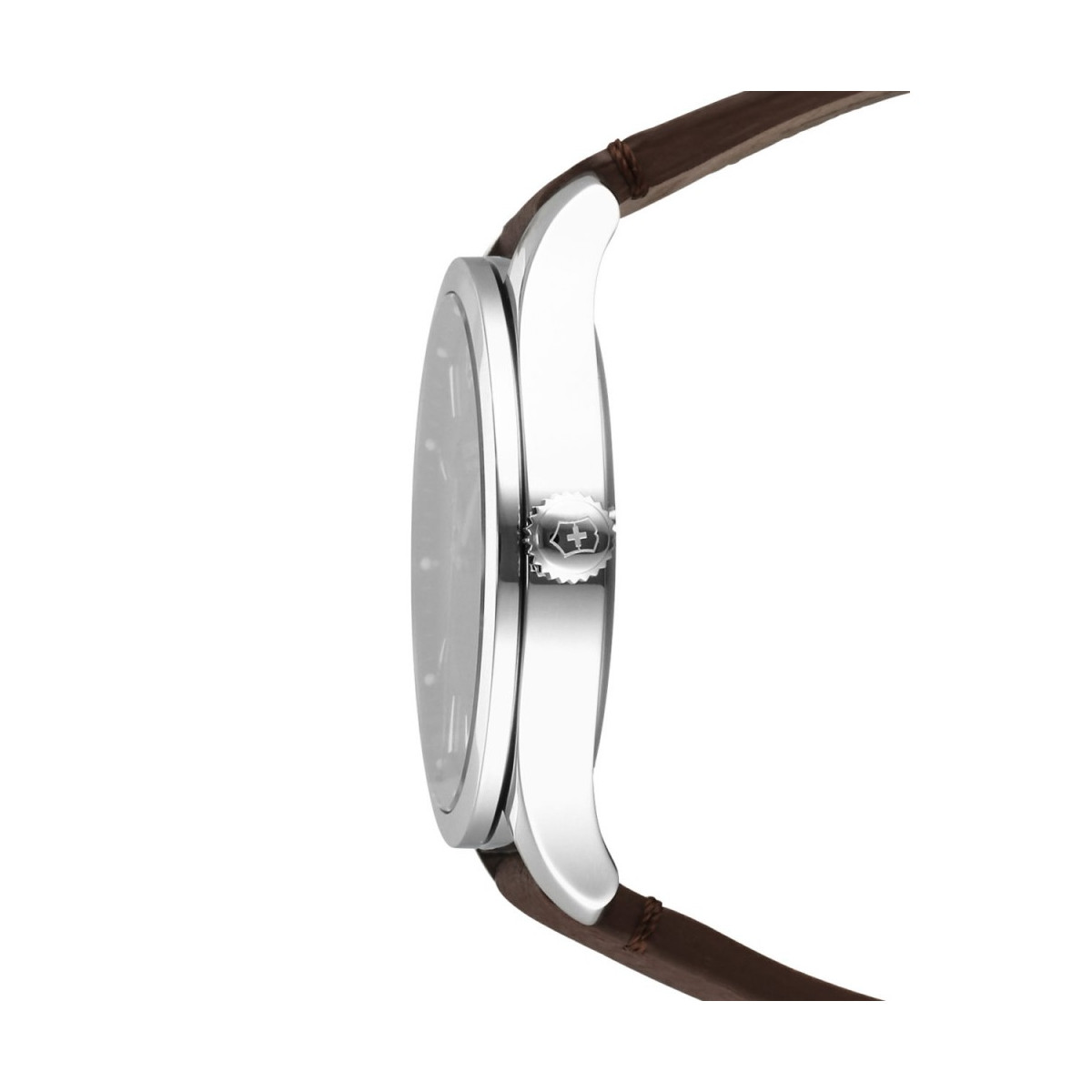 Montre Homme Victorinox ALLIANCE Large, cadran marron, bracelet cuir marron - 40mm Montre Homme Victorinox ALLIANCE Large, cadran marron, bracelet cuir marron - 40mm