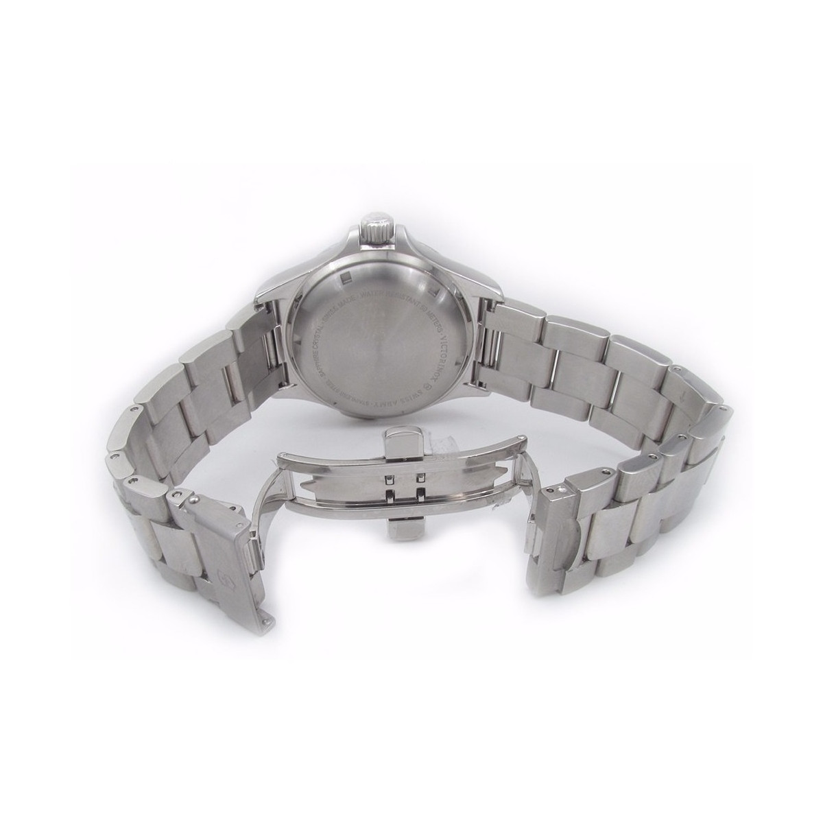Montre Homme Victorinox NIGHT VISION, cadran blanc argenté - 42 mm Montre Homme Victorinox NIGHT VISION, cadran blanc argenté - 42 mm