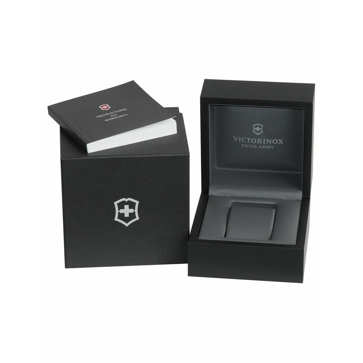 Montre Homme Victorinox ALLIANCE Chronograph, cadran gris, bracelet cuir noir - 44 mm Montre Homme Victorinox ALLIANCE Chronograph, cadran gris, bracelet cuir noir - 44 mm