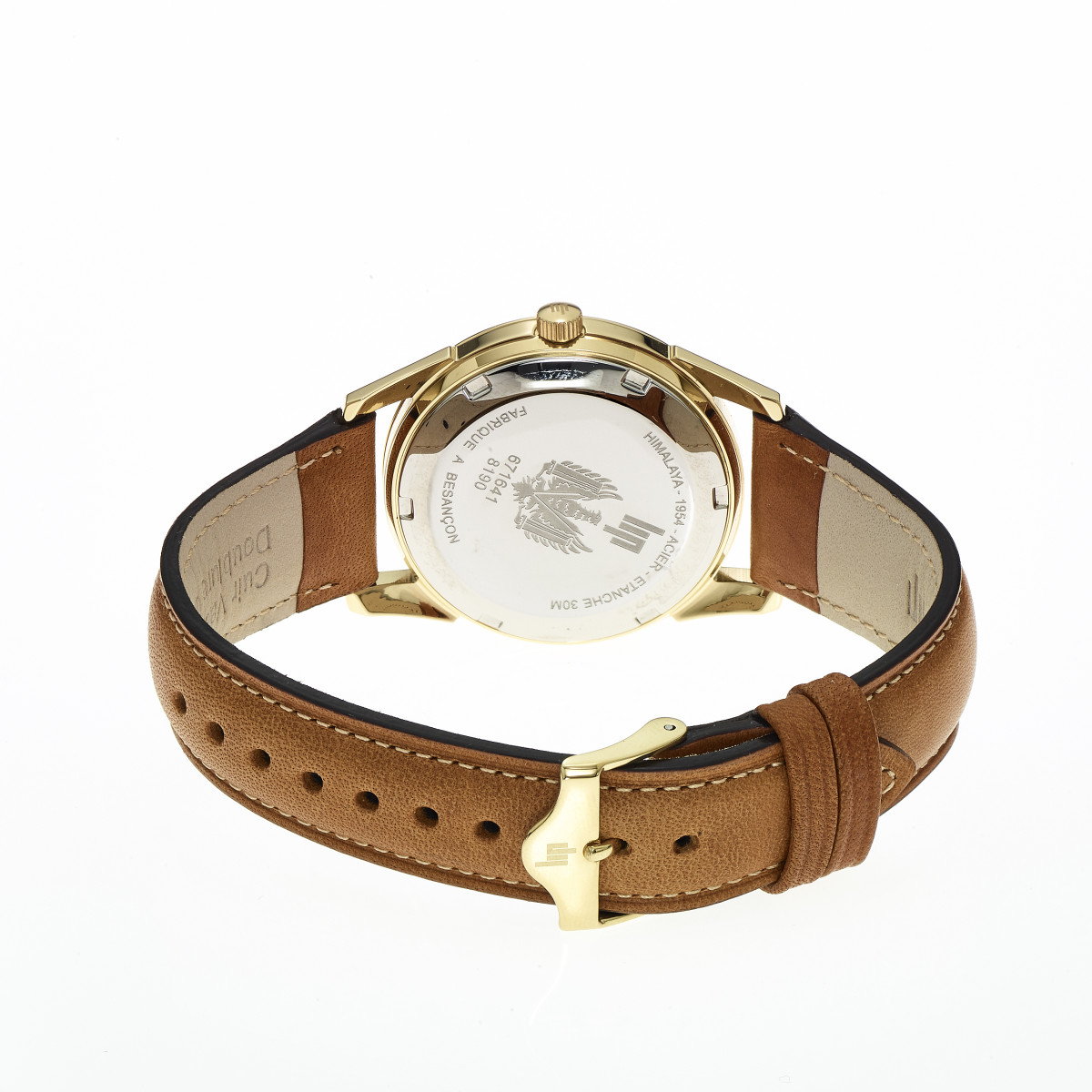 Montre mixte LIP "HIMALAYA" 35 mm Doré - 671641 Montre mixte LIP "HIMALAYA" 35 mm Doré - 671641