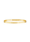 "MA TATA C'EST LA MEILLEURE" bracelet jonc doré à message