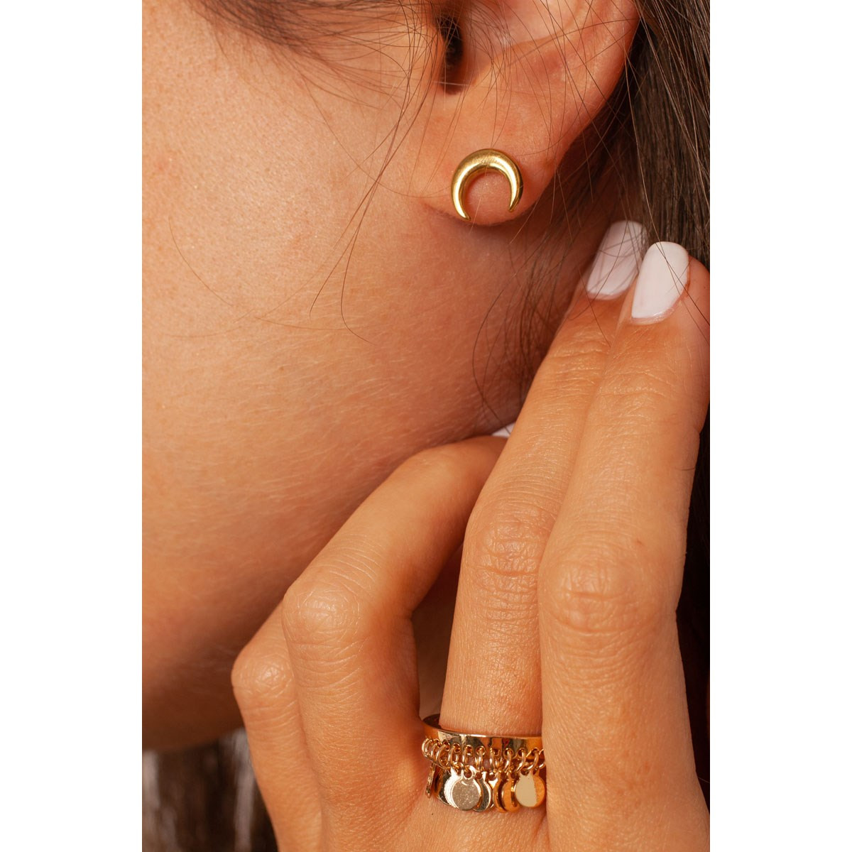 Boucles d'oreilles Bohème doré Boucles d'oreilles Bohème doré