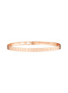 "TU ES LE PLUS BEAU JOUR DE MA VIE" bracelet jonc rosé à message