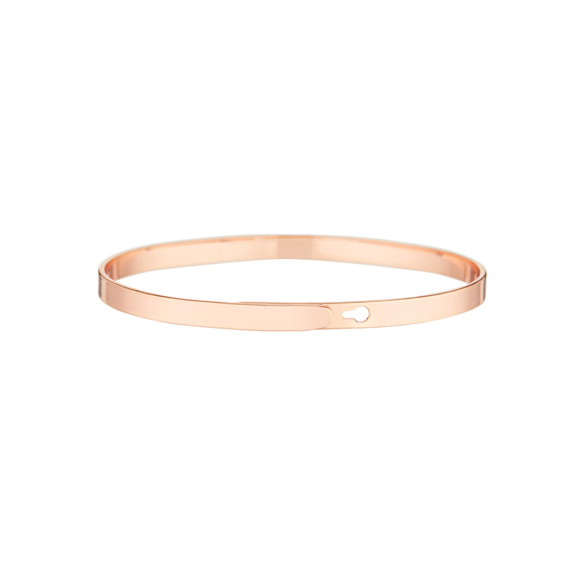 Bracelet à message "Tu esLe Plus Beau Jour de Ma Vie" Laiton rosé
