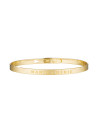 "MAMIE CHERIE" bracelet jonc doré à message