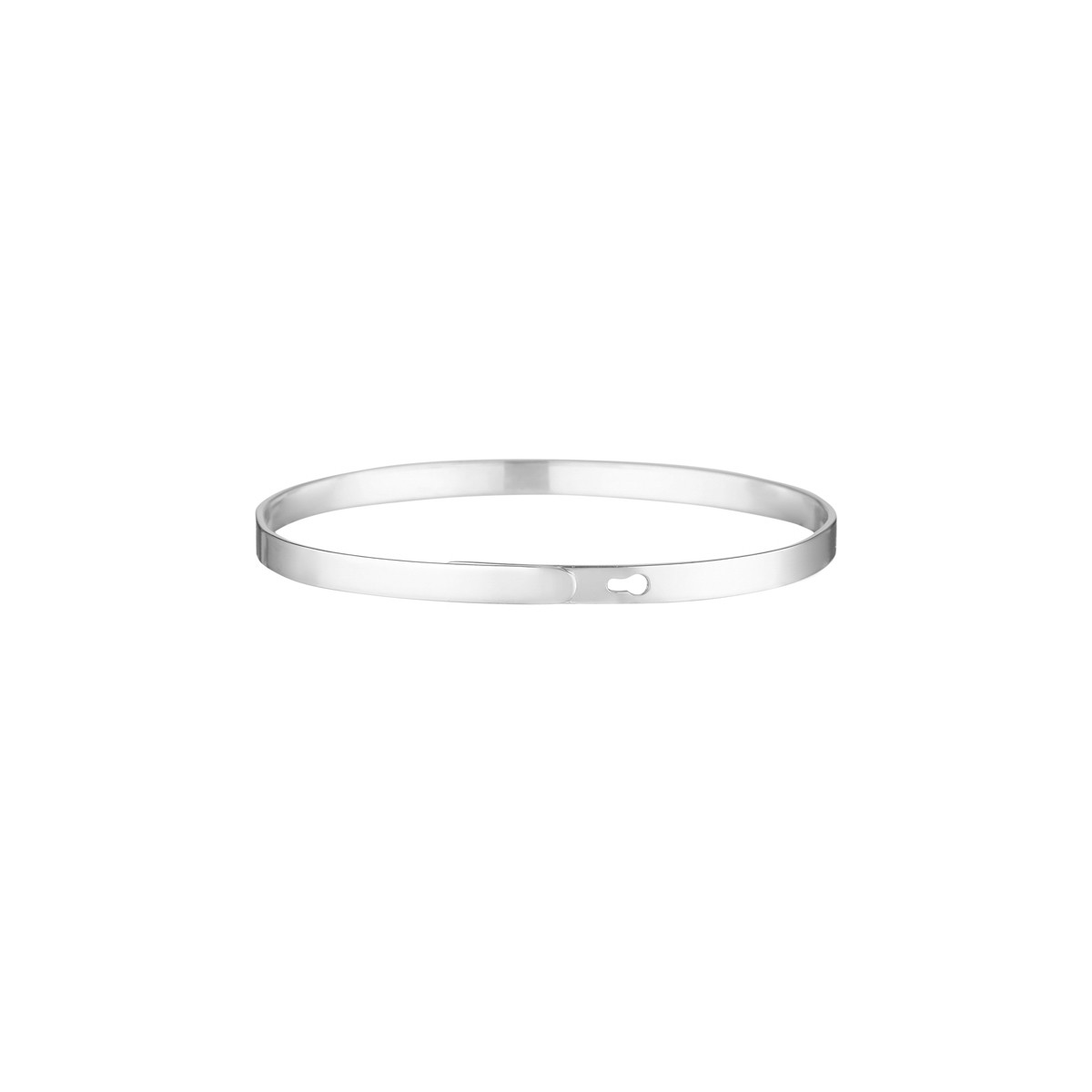 "MAMIE CHERIE" bracelet jonc argenté à message Bracelet à message "Mamie Chérie" Laiton argenté