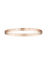 "MAMIE CHERIE" bracelet jonc rosé à message