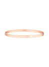 "UNE MAMIE FORMIDABLE" bracelet jonc rosé à message