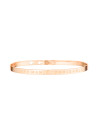 "UNE MAMIE FORMIDABLE" bracelet jonc rosé à message