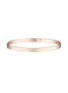 "MAMIE D'AMOUR" Jonc rosé bracelet à message