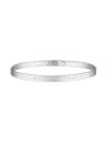 "MAMIE D'AMOUR" bracelet jonc argenté à message