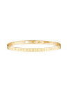 "JE SUIS UNE MAMIE QUI DÉCHIRE" bracelet jonc doré à message