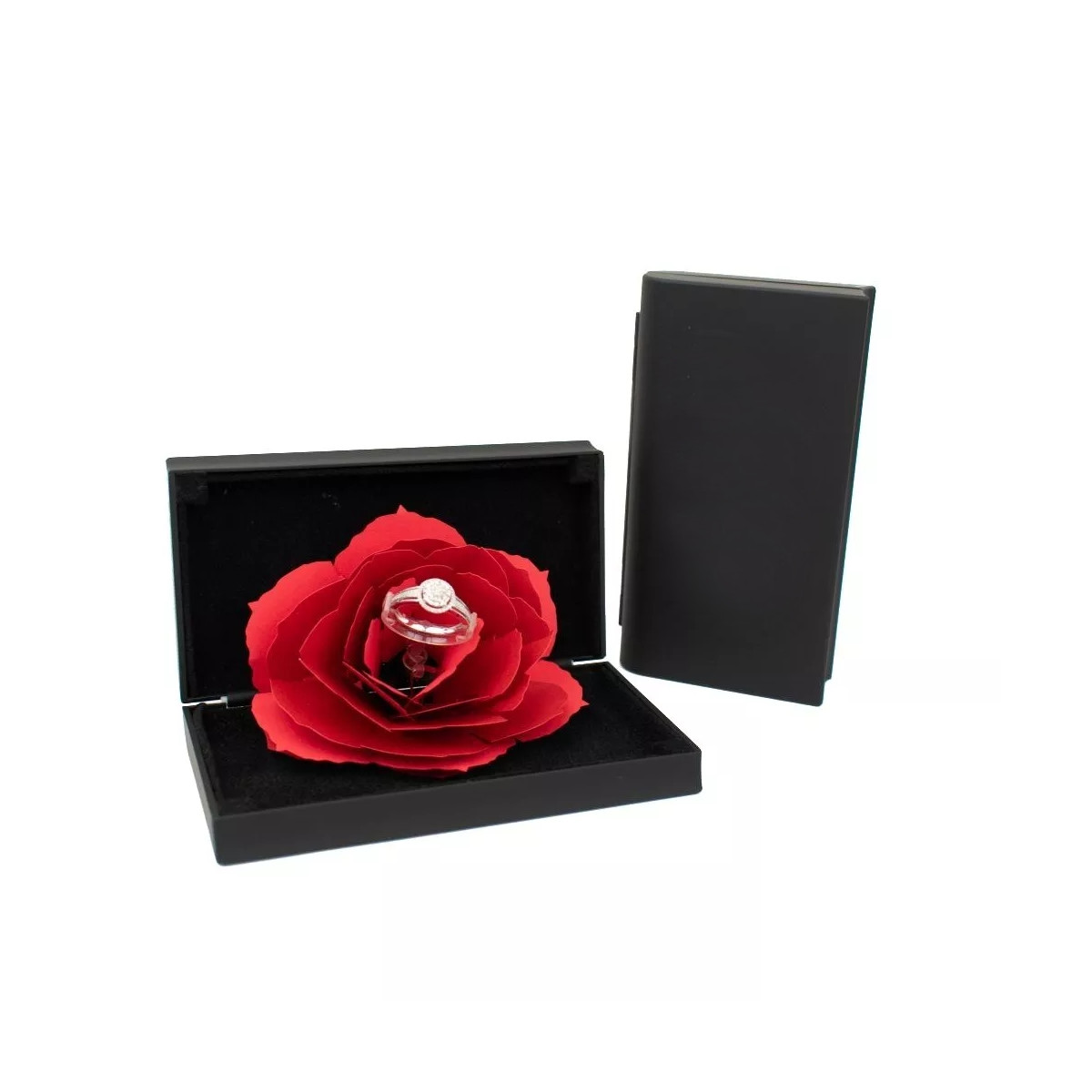 Boîte Cadeau Fleur pour Bague Boîte Cadeau Fleur pour Bague