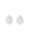 Boucles d'oreilles Or Blanc "MAOI" Diamants 0,15 carat