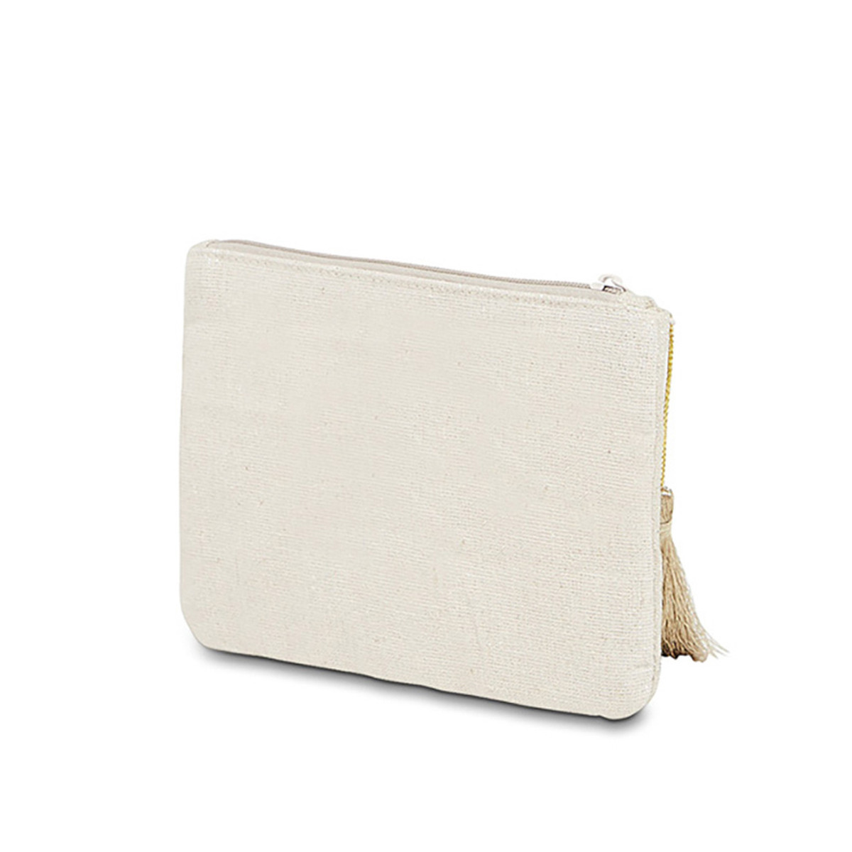 Petite pochette à message beige brodée MY LITTLE BORDEL rose Petite pochette à message beige brodée MY LITTLE BORDEL rose