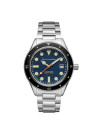 Montre Homme Spinnaker CAHILL Automatique Cadran bleu  Bracelet en acier inoxydable