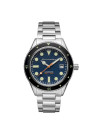 Montre Homme Spinnaker CAHILL Automatique Cadran bleu  Bracelet en acier inoxydable