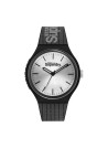 Montre Homme Superdry URBAN XL MESH Analogique Cadran soleillé argenté  Bracelet en silicone