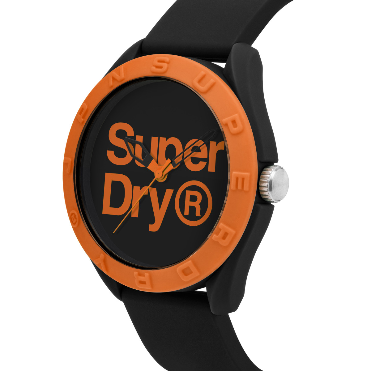 Montre Homme Superdry OSAKA ORIGINAL Analogique Cadran noir  Bracelet en silicone