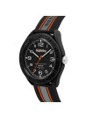 Montre Homme Superdry OSAKA UTILITY Analogique Cadran noir  Bracelet en silicone à motifs