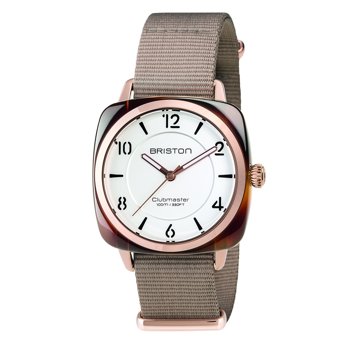 Montre Briston Clubmaster Chic Acétate Gold Montre Briston Clubmaster Chic Acétate Gold