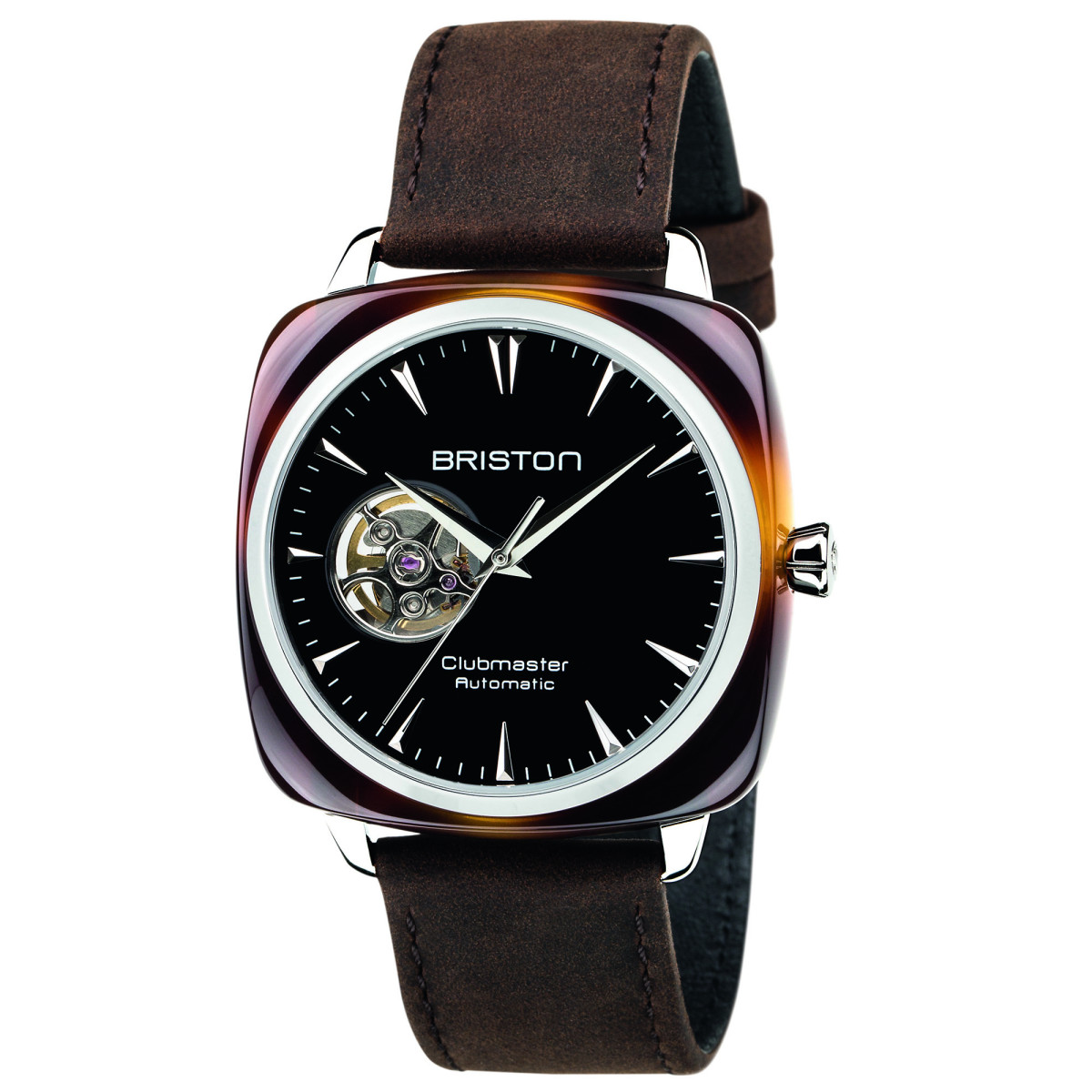 Montre Briston Clubmaster Iconic Acétate Auto Montre Briston Clubmaster Iconic Acétate Auto