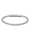 Bracelet Homme cable acier Fermoir "ZACK "
