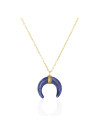 Collier Doré "Lapis Bleu"