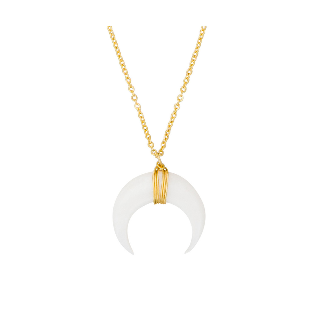 Collier Doré Collier "Maréas" Laiton Doré Laiton doré