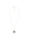 Collier Doré "Labradorite"