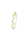 Bague Or Jaune 375/1000 et Zirconium