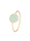 Bague Or Jaune 375/1000 et Pierres Precieuses